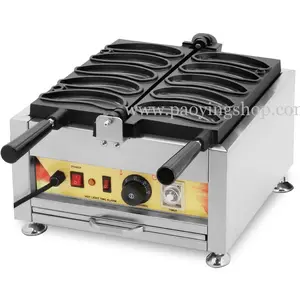 110V điện chuối hình dạng Waffle Baker