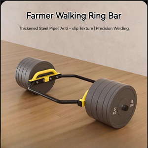 Soporte hexagonal para barra de pesas en forma de anillo para sentadillas con barra, peso muerto, gimnasio, fitness, caminata de agricultor, equipo de ejercicio - Product Image 1