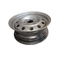 Jantes en acier galvanisé de 13 pouces Jantes en acier de remorque 13X4.5J avec 4 boulons de roue Jantes en acier de remorque de voiture 4X100
