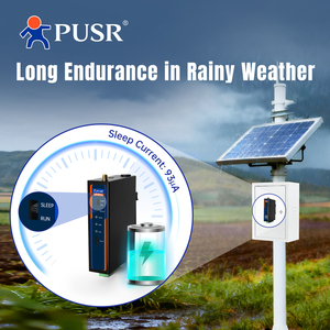 Pusr ช่องเกตเวย์พลังงานต่ำ Modbus RTU ไปยัง JSON mqtt/tcp DC 9-36V พลังงานแสงอาทิตย์ di/ai/ RS485และออฟไลน์แคชข้อมูล USR-SC150กลางแจ้ง - Product Image 4
