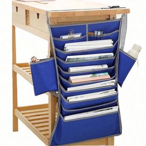 High Quality Student Book Stationery Storage Bag Organizer <b>Desk</b> hang Bag One-Stop Service - Product Image 3