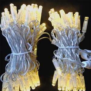 Éclairage de fête de vacances en plein air de vente chaude 10M 20M 30M 50M intérieur chaîne pvc noël LED lumières de décoration - Product Image 5