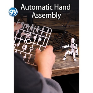 Figura de accion bán buôn Khớp nối đa Doanh di chuyển búp bê Dummy may mắn 13 3D in Robot đồ chơi T13 Hành động Hình - Product Image 5