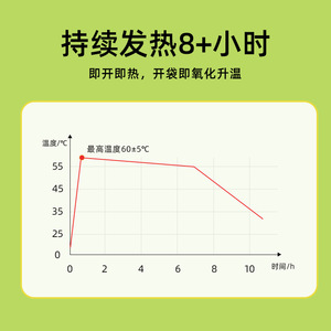 Ai Teng Nuan Patch chauffant pour les genoux, 10 pièces, auto-chauffant, longue durée, adhérence confortable, pour réchauffer les articulations - Product Image 5