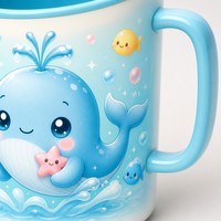 Gobelet en plastique PP lenticulaire 3D réutilisable de qualité supérieure, fabriqué en Chine, pour boire directement, promotionnel pour enfants, souvenir
