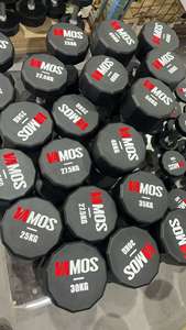 Haltères de <span class=keywords><strong>musculation</strong></span> à 12 pans avec logo personnalisé, prix d'usine, équipement de gym commercial en acier CPU, haltères de gym à 12 angles - Product Image 6