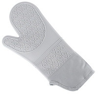 Mitaines de four en silicone résistantes à la chaleur, gants de four avec doublure douce pour la cuisine et la cuisson, gadgets de cuisine antidérapants