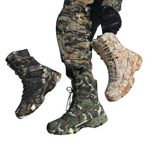 Vente directe du fabricant, nouvelles bottes de randonnée pour hommes, hautes, imperméables, isolantes, à embout en acier, camouflage, légères, pour la chasse - Product Image 4