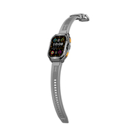 Nouvelle montre connectée GPS au design carré X5, écran AMOLED de 1,96 pouce, batterie de 530 mAh, étanche 5 ATM, suivi GPS, appels Bluetooth, montre connectée 2025