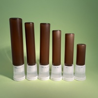 Bouteille de capsule de pilule de médecine résistante aux hautes températures 2 en 1 bouteille de liquide oral bouteille de boisson de poudre de supplément de collagène