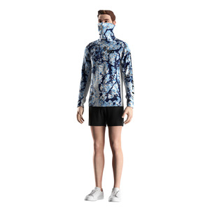 Camisa de Pesca de Manga Larga para Hombre con Malla Lateral, Secado Rápido, Antiolor, Estampados por Sublimación para Pesca en Bote - Product Image 5