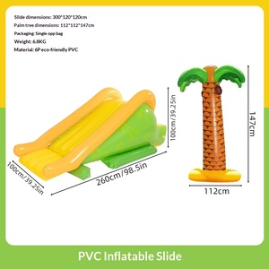 Scivolo d'Acqua Gonfiabile per Bambini, Uso Esterno in <span class=keywords><strong>Parchi</strong></span> <span class=keywords><strong>Divertimento</strong></span> e Piscine, Modello 2026HHT - Product Image 6