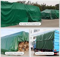 Bâche de camion en PVC, couleur verte