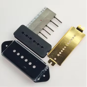 Piezas de pastilla de <span class=keywords><strong>guitarra</strong></span> <span class=keywords><strong>eléctrica</strong></span> Alnico 5 P90 con oreja de perro con placa base de latón para <span class=keywords><strong>Kit</strong></span> de <span class=keywords><strong>construcción</strong></span> de pastilla de <span class=keywords><strong>guitarra</strong></span> DIY - Product Image 2