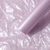 Papier de soie perlé Emballage cadeau Papier de doublure intérieure Papier d'emballage imperméable pour bouquet de fleurs Fournitures florales pour fleurs fraîches