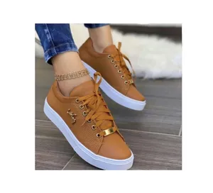 Primavera nuevos zapatos de mujer Mels de talla grande europeos y americanuffin he casual low-top