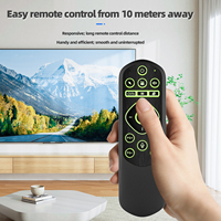 Télécommande universelle MX3 Upgrade X6 avec clavier, télécommande 2.4G G10S Air Mouse pour Android TV Box, TV Stick, PC, projecteur, batterie rechargeable