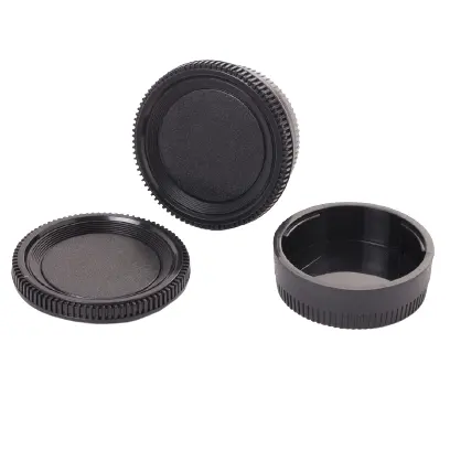 Body Cap and Rear Lens Cap Set Anti-dust Cover for Nikkor AF AI DSLR Camera Lens