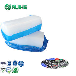 סין חם מוכר חלק אחד שקוף סיליקון htv שקוף מוצק htv חומר גלם עבור טבעת איטום - Product Image 2