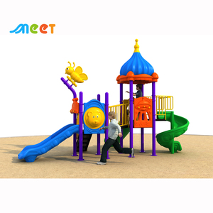 Ensemble de toboggans pour aire de jeux extérieure pour enfants de <span class=keywords><strong>la</strong></span> série Castle MT-ZMF020, pour parcs, écoles et utilisations multi-scènes - Product Image 2