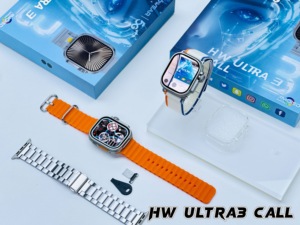 2025ใหม่สมาร์ตวอตช์4G/5G ซีรีส์ HW มาพร้อมกับสายรัดสุดหรู3เส้น - Product Image 6