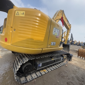 Miniexcavadora CAT 307E Usada de 7 Toneladas, Excavadora Hidráulica Original con Cuchilla - Product Image 1