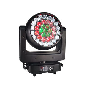 LEAHUA Luz de escenario 37x25W RGBW LED Beam Zoom Wash Luz de cabeza móvil con Dmx para fiesta Boda Dj Disco <span class=keywords><strong>Club</strong></span> Evento - Product Image 3