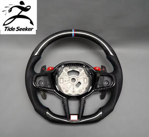 Volante de Fibra de Carbono CS para <span class=keywords><strong>BMW</strong></span> G30 G20 G01 G02 G05 G06 G07 M4 <span class=keywords><strong>M5</strong></span> F90 M8 X3 X4 X5 X6 F40 F44 F97 F98 F95 F96 G11 G12 - Product Image 2