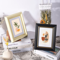 Colorido estilo europeo 5x7 pulgadas marco de plástico duradero para sala de estar dormitorio pared escritorio arte foto pantalla