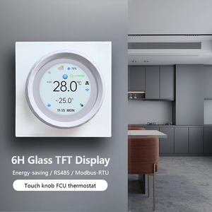 Tuya mới BAC-2007 thông minh núm điều chỉnh nhiệt với 1.6 inch Thông tư và màn hình TFT cho biệt thự - Product Image 5