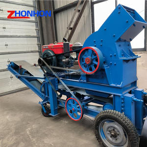 Trituradora de Martillos Móvil Diésel de Alta Productividad, Alta Calidad y Baja Tasa de Fallos, Certificada por CE e ISO - Product Image 3