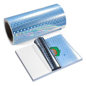 Hoja de etiqueta de vinilo para impresora láser, papel adhesivo de inyección de tinta, rollo de pegatina personalizada, papel adhesivo de vinilo holográfico - Product Image 1