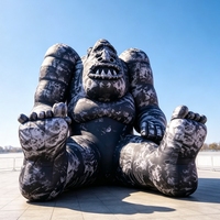 Modelo de Robot Humanoide Inflable Gigante Personalizado, Guerrero de IA de Ciencia Ficción, Dibujo Animado para Carnaval