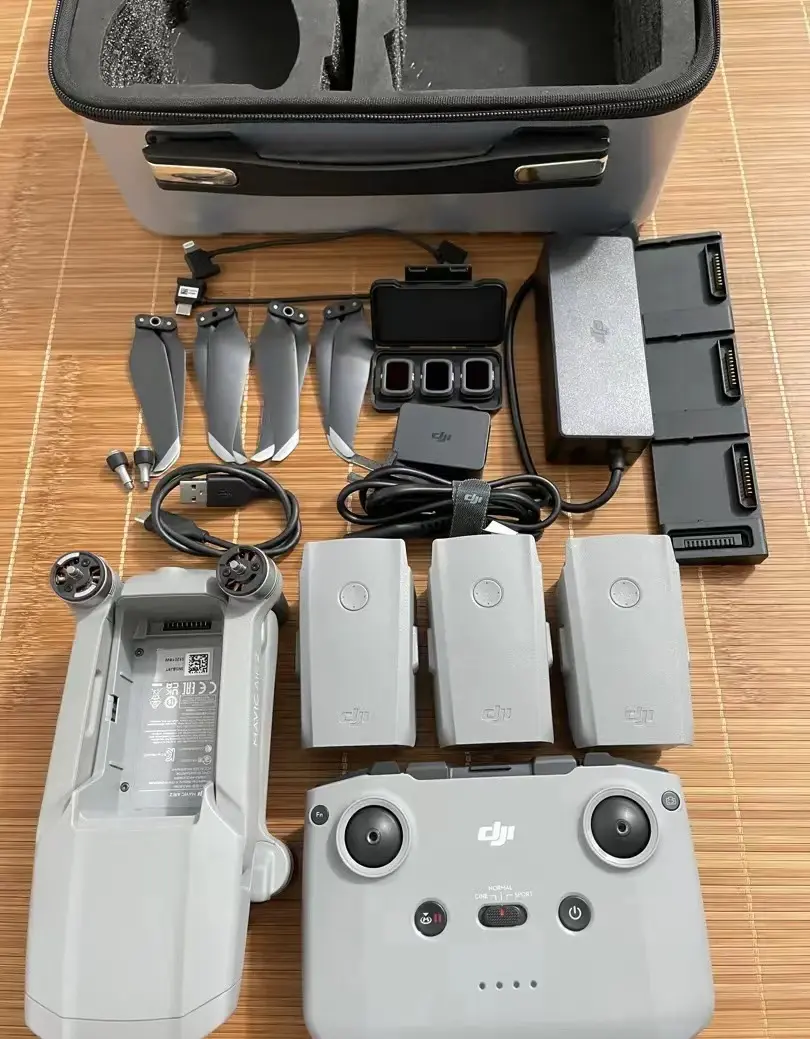 थोक इस्तेमाल किया गबन DJI Mavic हवा 2 के लिए 2 एस फ्लाई अधिक कॉम्बो Refurbished 34-mins उड़ान समय 4k कैमरा 8k समय-चूक फोटोग्राफी