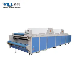 textile fabrics shrinking and forming machine fabric preshrinking machine