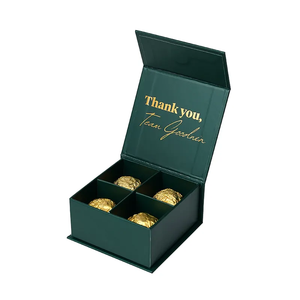 Magnetic Gift Boxes Wholesale Gold Food Grade <strong>Sweet</strong> Folding <strong>Chocolate</strong> Bar <strong>Packaging</strong> Box with logo