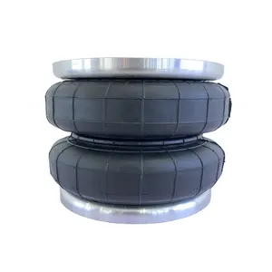 Double convoluted air bag 2H6897, air suspension for industrial applications and lift axles, high durable rubber air bag