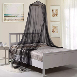 Phong Cách Đơn Giản Màu Đen Duy Nhất Cửa Hình Nón Vòng Gấp Màn Chống Muỗi Cho 1.5-1.8M Giường Phòng Ngủ Mùa Hè - Product Image 2