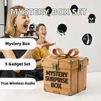 Vente en gros OEM/ODM : Boîte mystère avancée d'écouteurs TWS sans fil, ensemble de 5 gadgets électroniques avec accessoires aléatoires