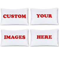Housse de coussin personnalisée en sublimation pour canapé, taie d'oreiller imprimée sur mesure