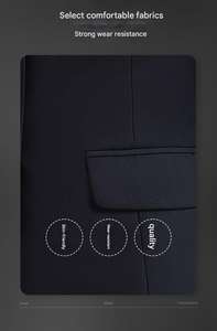 Vêtements de pilote élégants <span class=keywords><strong>pour</strong></span> hommes et femmes, uniforme long <span class=keywords><strong>pour</strong></span> les compagnies aériennes, en polyester et viscose, vente en gros - Product Image 2