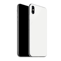 Maquette de téléphone portable non fonctionnelle pour iPhone X, XR, XS Max – Violet et bleu