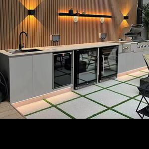 Panel de Pared Interior y <span class=keywords><strong>Exterior</strong></span> de <span class=keywords><strong>PVC</strong></span>, Revestimiento de Madera Plástica, Decoración, Rejilla, Placa Impermeable para Hospitales - Product Image 3