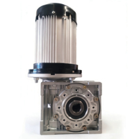 Motor DC Brushless Torsi Tinggi 4000W 48V/60V/72V Tahan Air Bersertifikasi ROHS untuk Sepeda Motor Listrik dan Sepeda Quad
