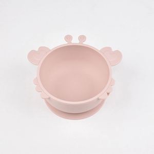 Tazón de Silicona Portátil y Duradero, Libre de BPA, con Diseño de Cangrejo de Dibujos Animados para Niños, para el Hogar, la Cocina, Comedor y Fiestas - Product Image 1