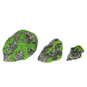 2025 recién llegado acuario decorado con piedra de resina de <span class=keywords><strong>roca</strong></span> de musgo flotante de <span class=keywords><strong>roca</strong></span> suspendida - Product Image 4