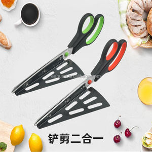 Le dernier gadget de cuisine créatif <span class=keywords><strong>Ciseaux</strong></span> à <span class=keywords><strong>pizza</strong></span> <span class=keywords><strong>en</strong></span> acier inoxydable détachables Sharp <span class=keywords><strong>Ciseaux</strong></span> à pelle à <span class=keywords><strong>pizza</strong></span> <span class=keywords><strong>2</strong></span> <span class=keywords><strong>en</strong></span> <span class=keywords><strong>1</strong></span> pour la cuisson - Product Image 2