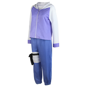 Disfraz de Hinata Hyuga, conjunto completo de disfraz de anime para niñas, material de poliéster, primavera 2022 - Product Image 2
