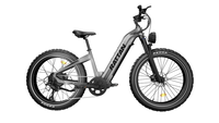 Meilleur vendeur Vélo électrique à moteur Batterie cachée Pneu gras Vélo électrique Cadre en aluminium Double porte-bagages extérieur Vélo urbain Vélo de ville
