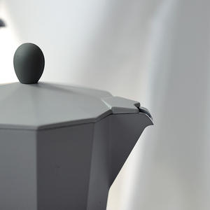 Cafetera Moka con capacidad para 1-9 <span class=keywords><strong>tazas</strong></span> Mini Moka Pot Express Espresso Stove <span class=keywords><strong>3</strong></span> <span class=keywords><strong>tazas</strong></span> Aluminio Mokapot Construcción de metal - Product Image 3